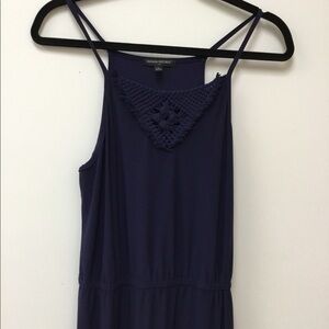 J Crew navy blue dress